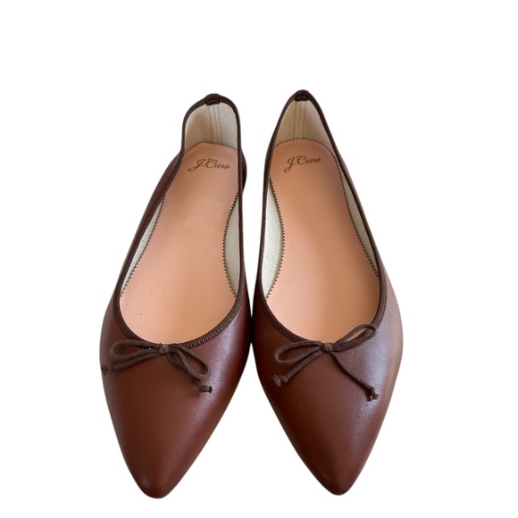 J. Crew Gemma Leather Ballet Flats - Picture 3 of 8